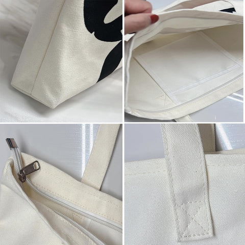 Charmory tote interior pocket helps keep keys and phone organized