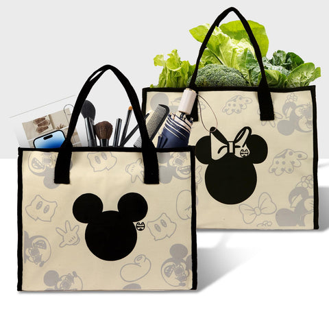 Charmory canvas tote zip closure keeps belongings secure on the go