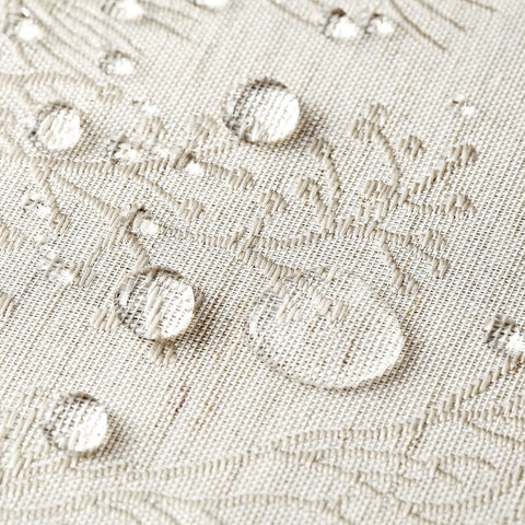 Chassic family dining scene ready for gatherings with this tablecloth.