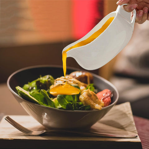 Cheardia 14 oz capacity for family-sized portions of gravy, dressings, or sauces.