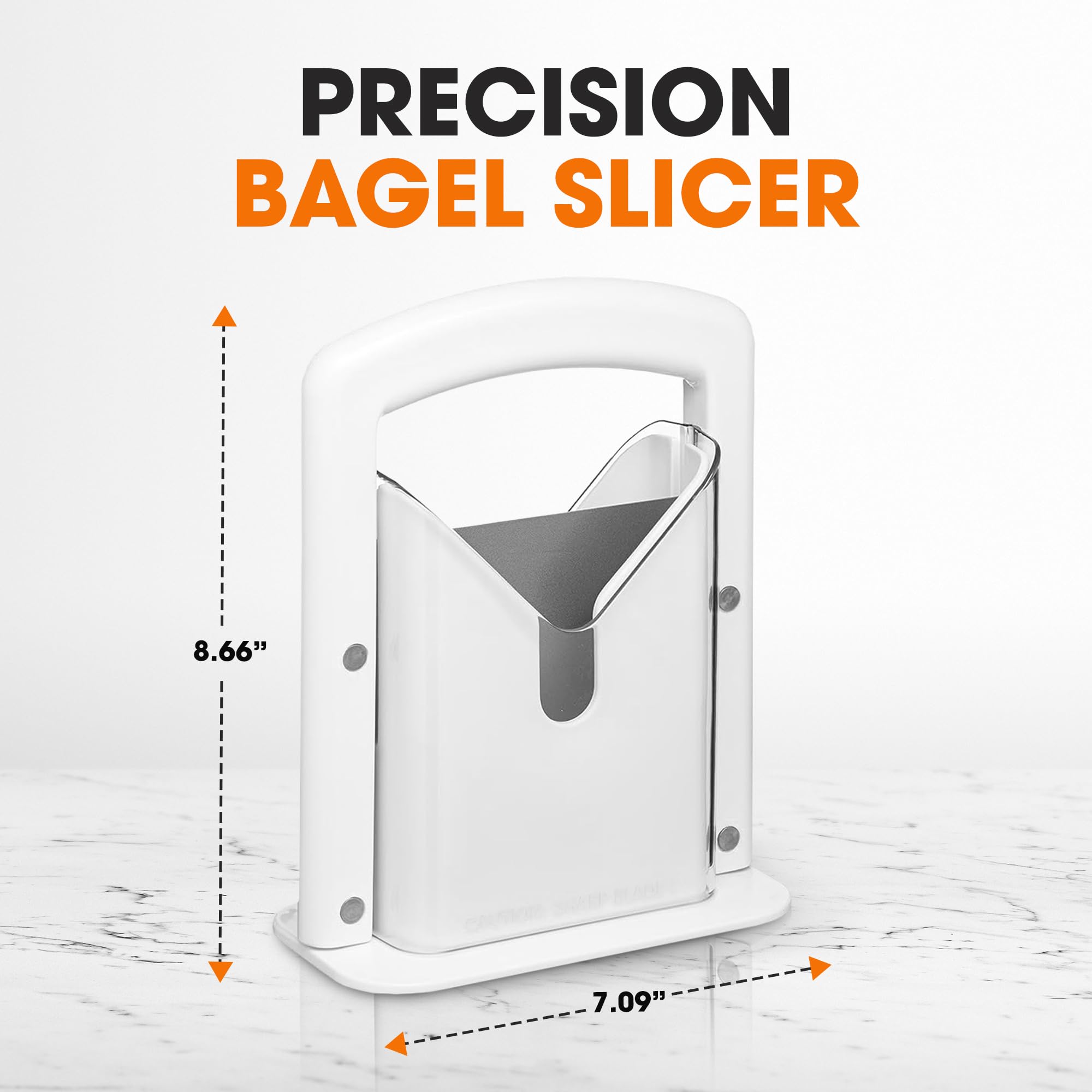 Cheer Collection ergonomic handle offers comfortable, steady grip