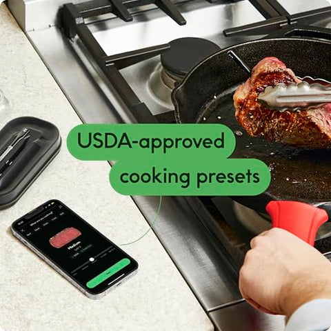 CHEF iQ Sense app delivers real-time alerts and reminders during cook.