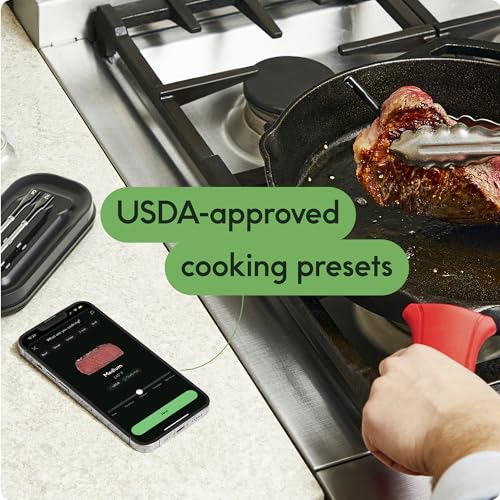 CHEF iQ Sense ultra-thin probes preserve juices and textures.