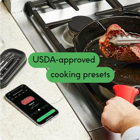 CHEF iQ Sense ultra-thin probes preserve juices and textures.