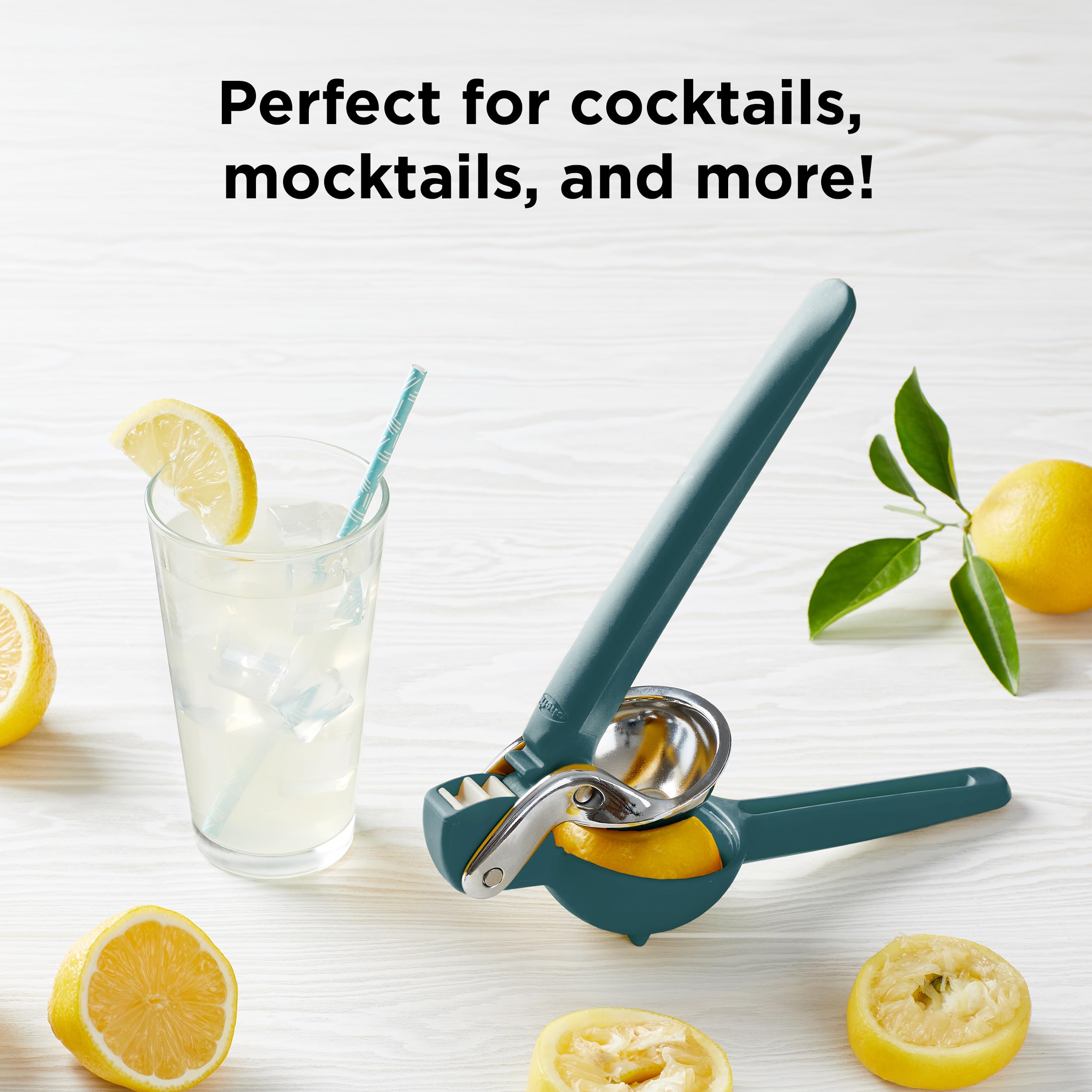 Chef'n FreshForce top-rack dishwasher safe for easy cleanup after juicing