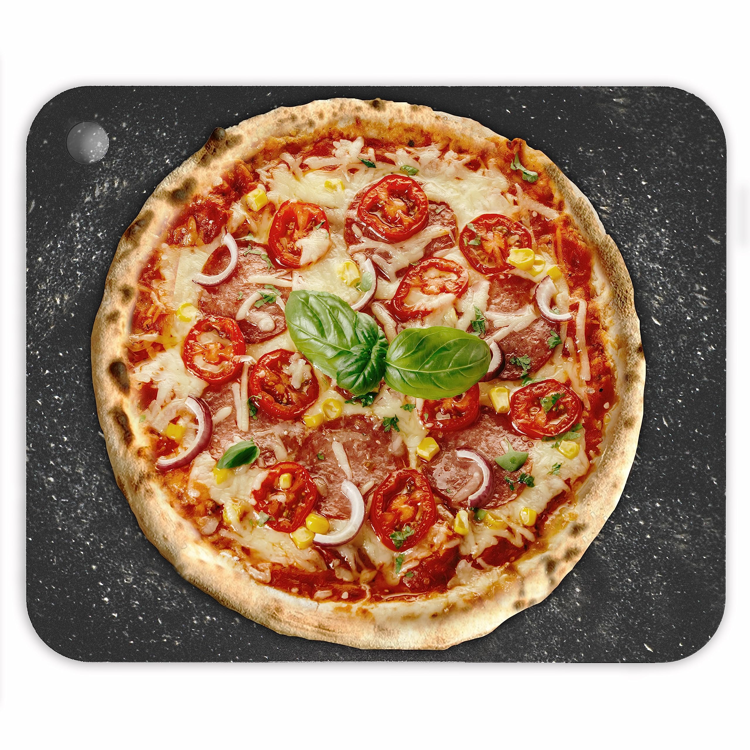 Chef Pomodoro 16-inch pizza steel ready-to-bake surface for family-size pies