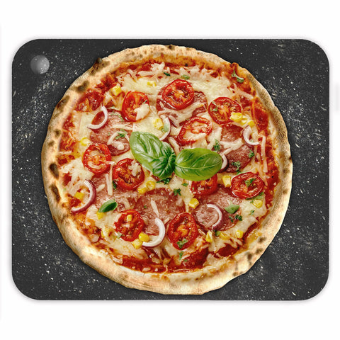 Chef Pomodoro 16-inch pizza steel ready-to-bake surface for family-size pies