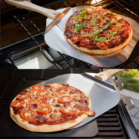 Chef Pomodoro easy-transfer of pizzas and pastries without burns.