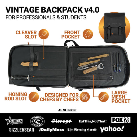 Chef Sac Hidden Tablet Pocket closeup for discreet tablet storage