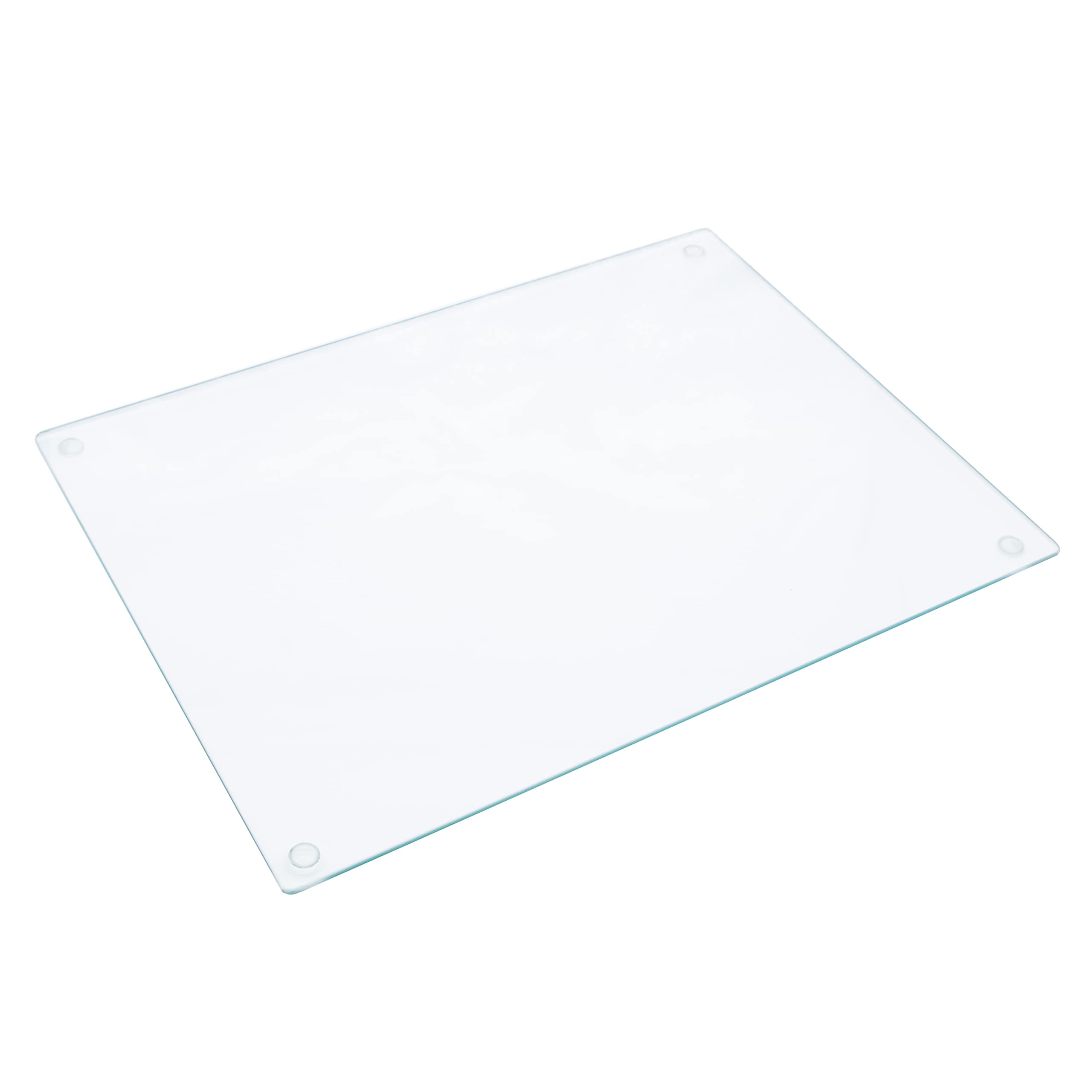 Chefcaptain tempered glass cutting board top view shows a spacious surface for meal prep