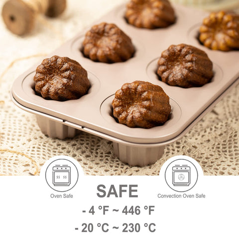 CHEFMADE canele mold pan is easy to clean and care for.