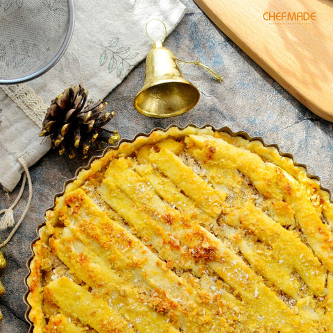 CHEFMADE oven-ready tart pan handles baking and serving with confidence.
