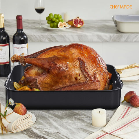 CHEFMADE oven-safe up to 450°F for roasting and baking.