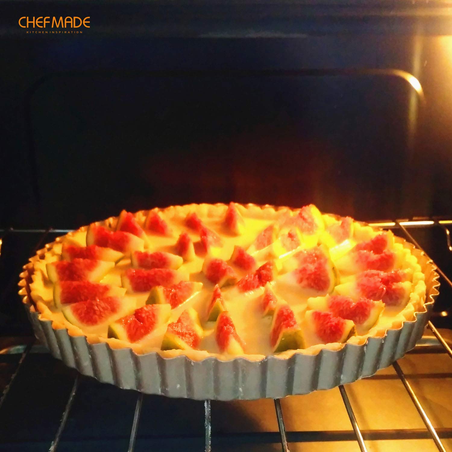 CHEFMADE safe food-grade coating is PTFE and PFOA free.