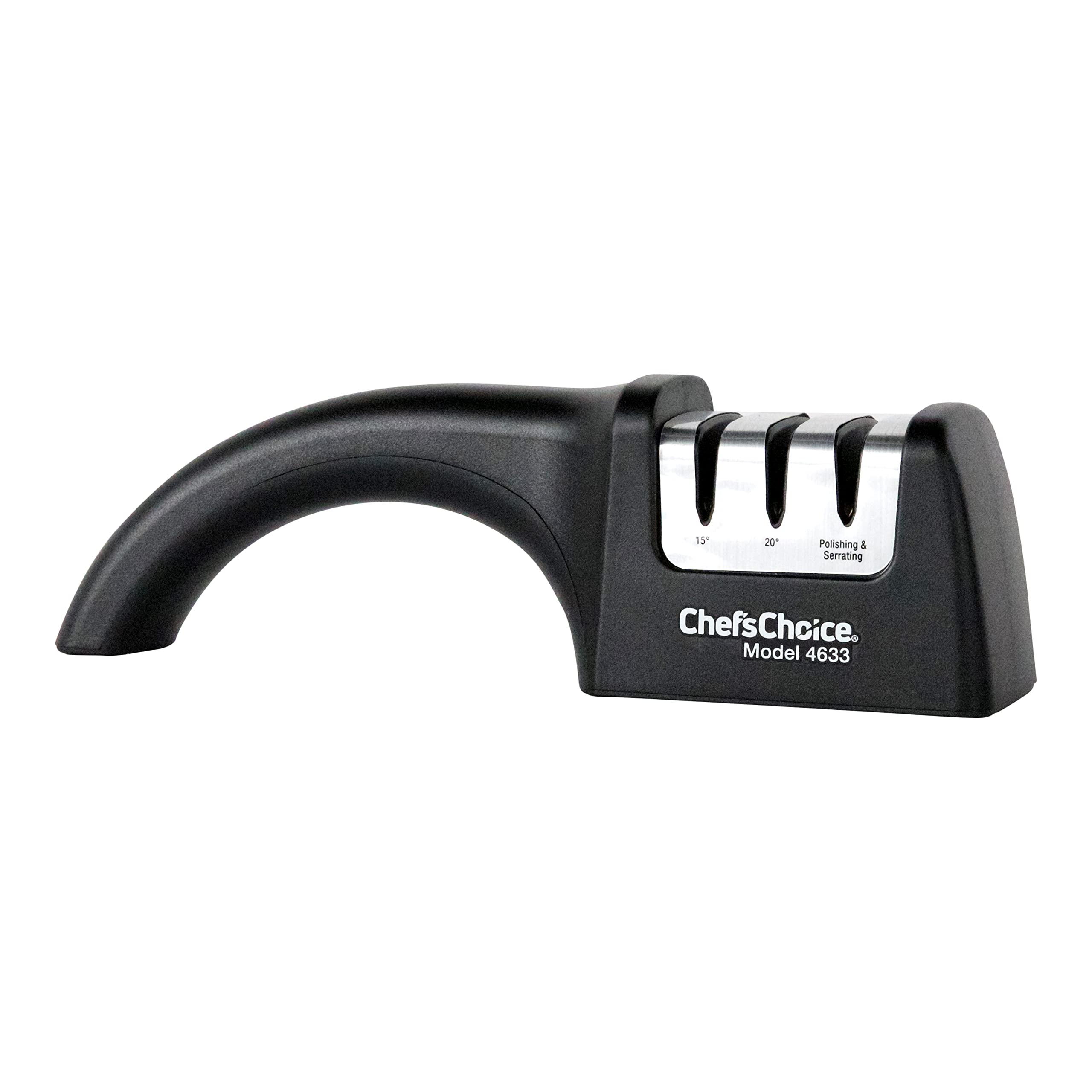 Chef'sChoice AngleSelect slip-resistant feet keeping steady during sharpening