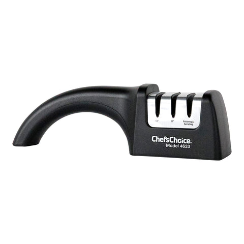 Chef'sChoice AngleSelect slip-resistant feet keeping steady during sharpening