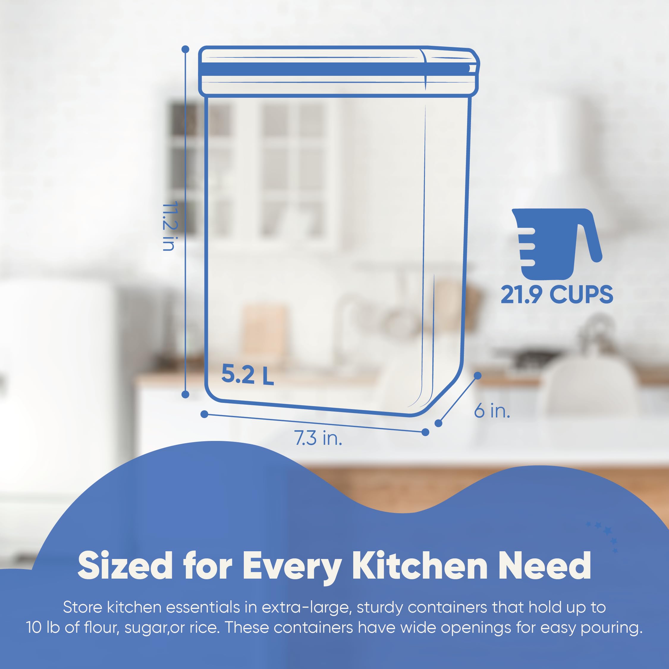 Chef's Path BPA-free material resists stains and odors for everyday kitchen use.