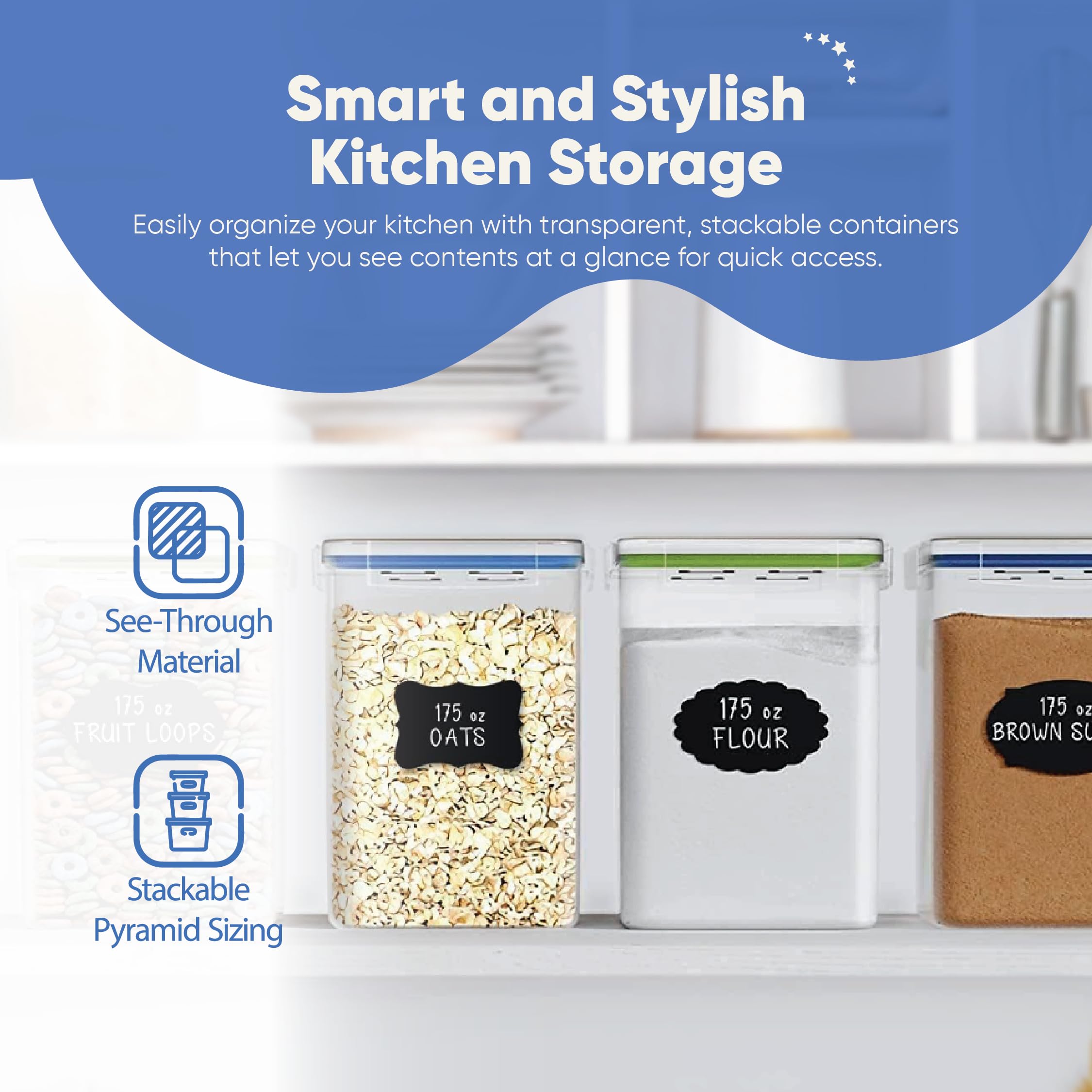 Chef's Path dishwasher-safe containers simplify cleanup after bulk storage tasks.