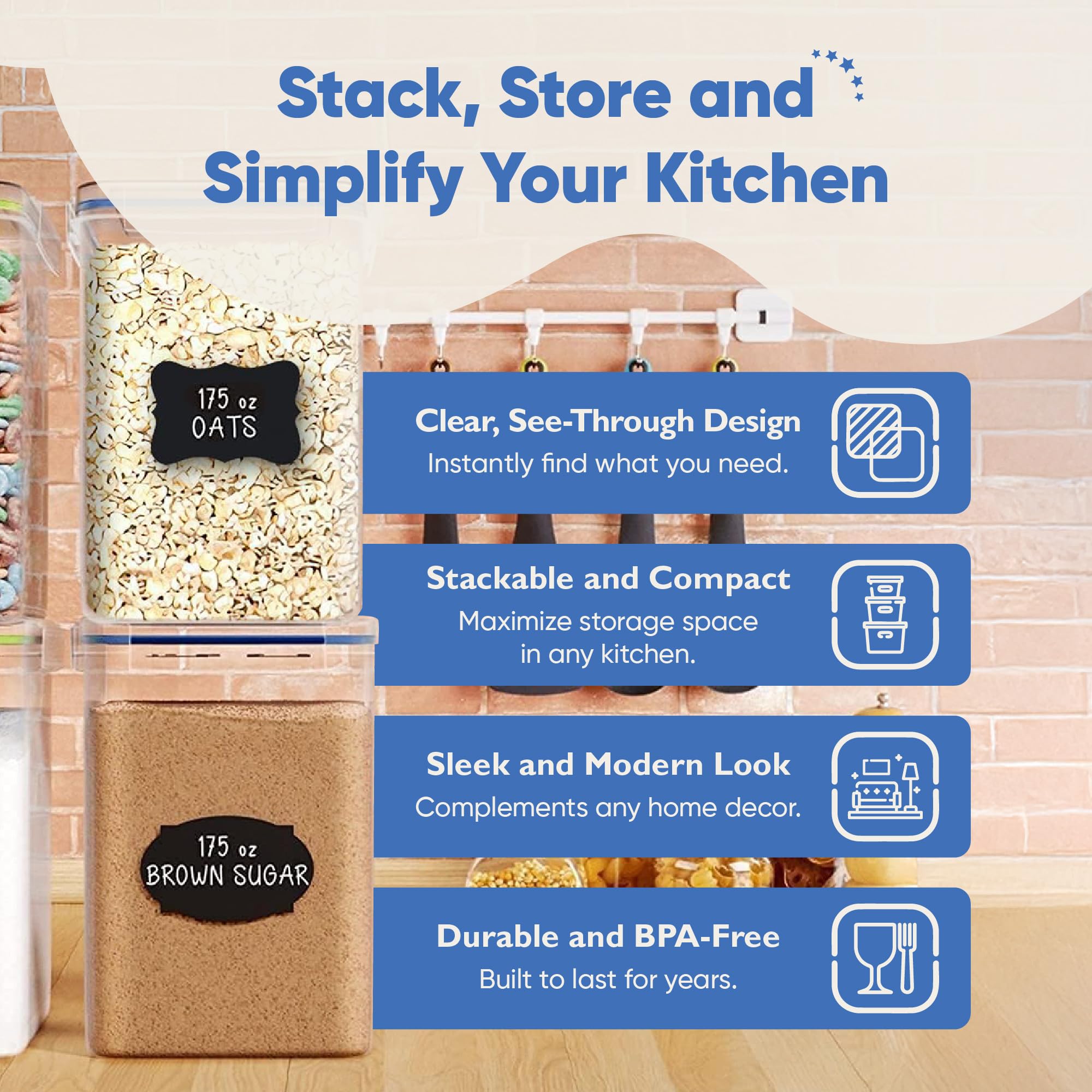 Chef's Path reusable chalkboard labels simplify content labeling and tracking