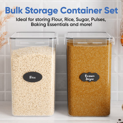 Chef's Path sugar storage container maintains granulated sweetness without clumping.