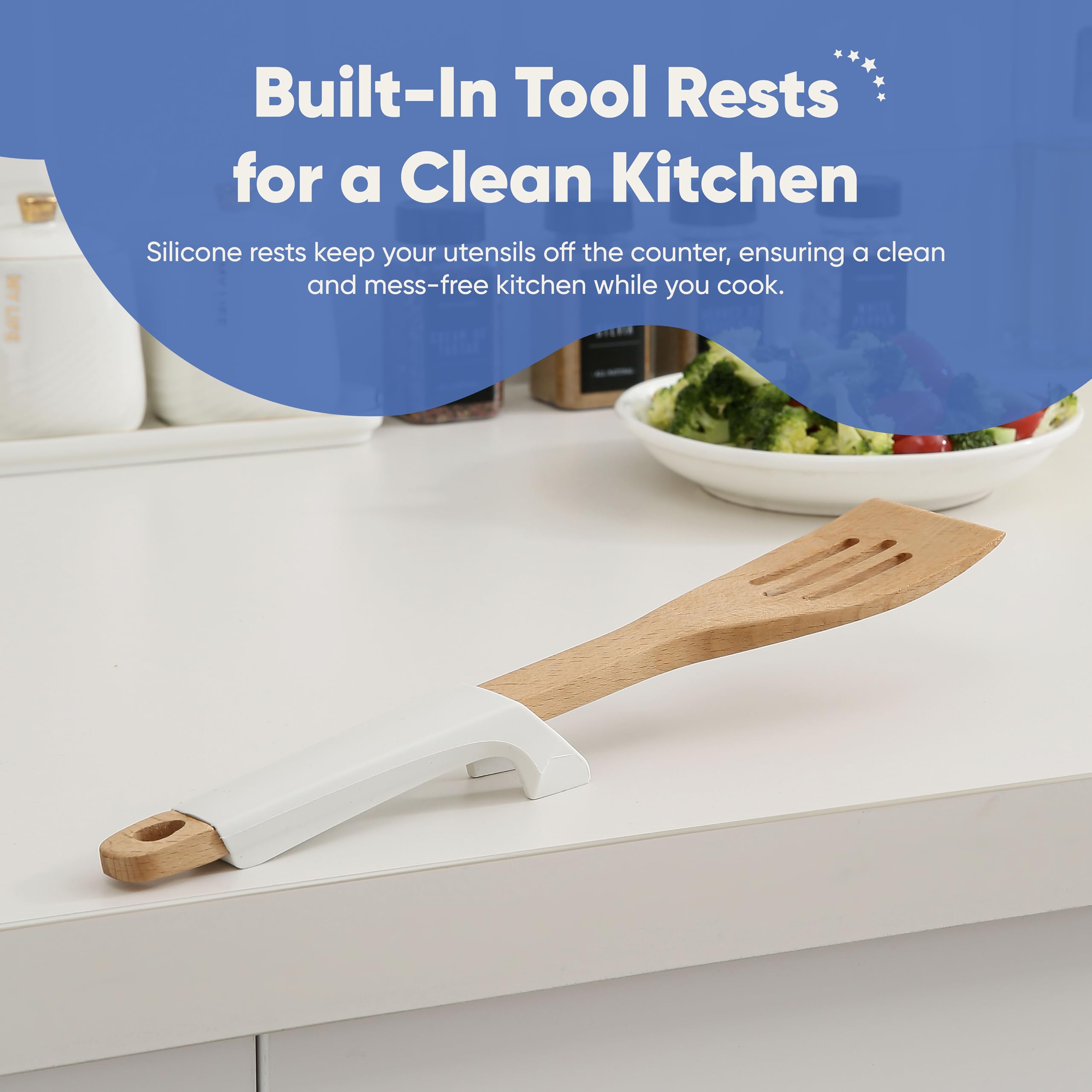 Chef's Path turner spatula for flipping and sautéing with control