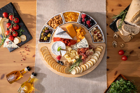 ChefSofi stainless steel cheese knives cut hard to soft cheeses cleanly and smoothly.