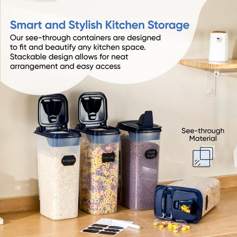 Chef's Path BPA-free plastic storage for dry foods