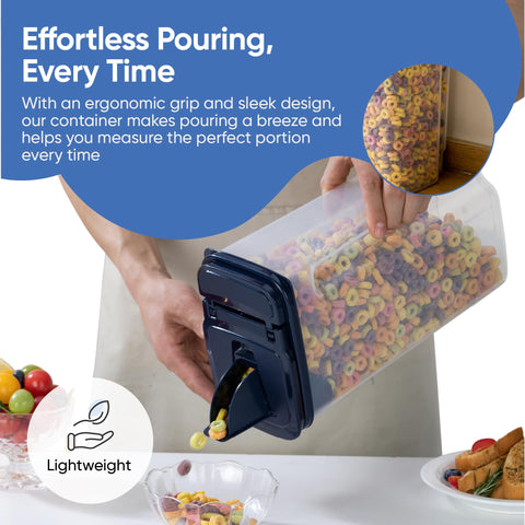 Chef's Path flip-lid with silicone seal preserves freshness