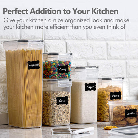 Labelable with included reusable labels for easy content identification by CHEFSTORY.
