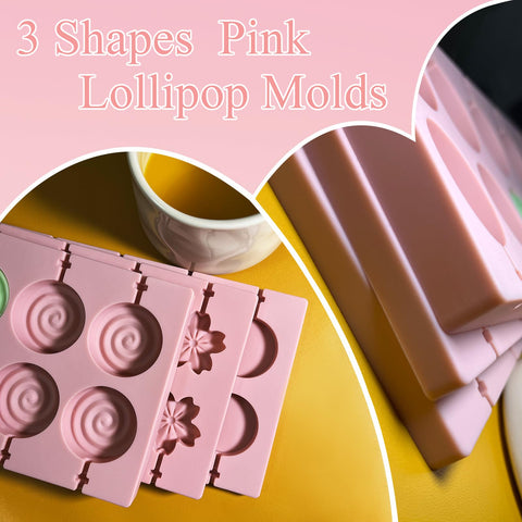 CHELIZIYA transparent bags to showcase finished lollipops.