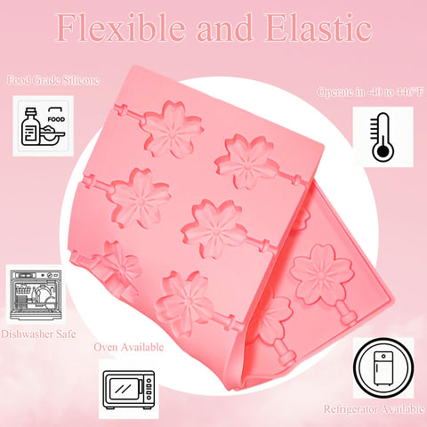 CHELIZIYA 100 lollipop sticks for sturdy candy crafting.