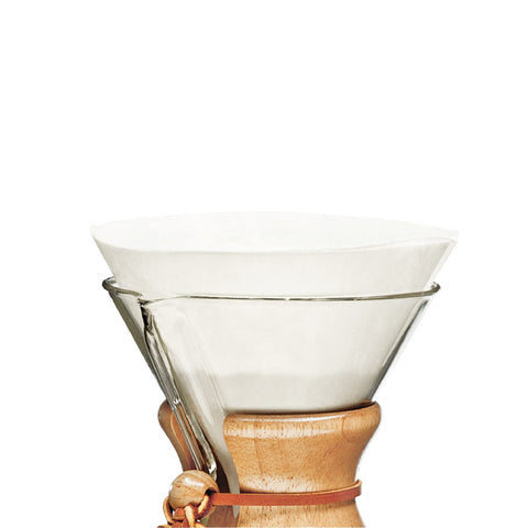 Chemex bonded circle filter 100-count two-pack with exclusive packaging for consistent pours