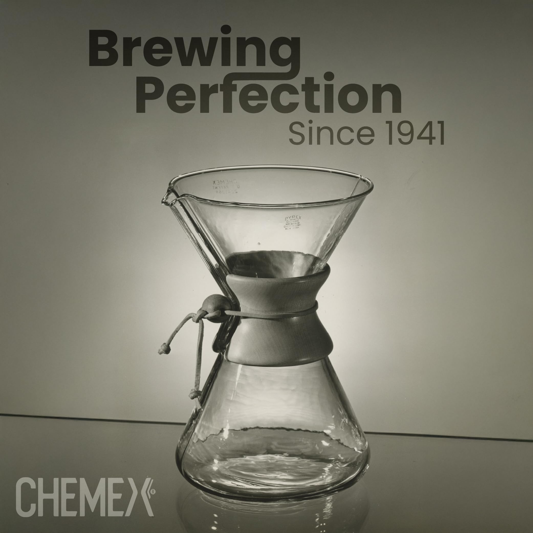 Chemex bonded circle filter packaging seal ensures quick replacement