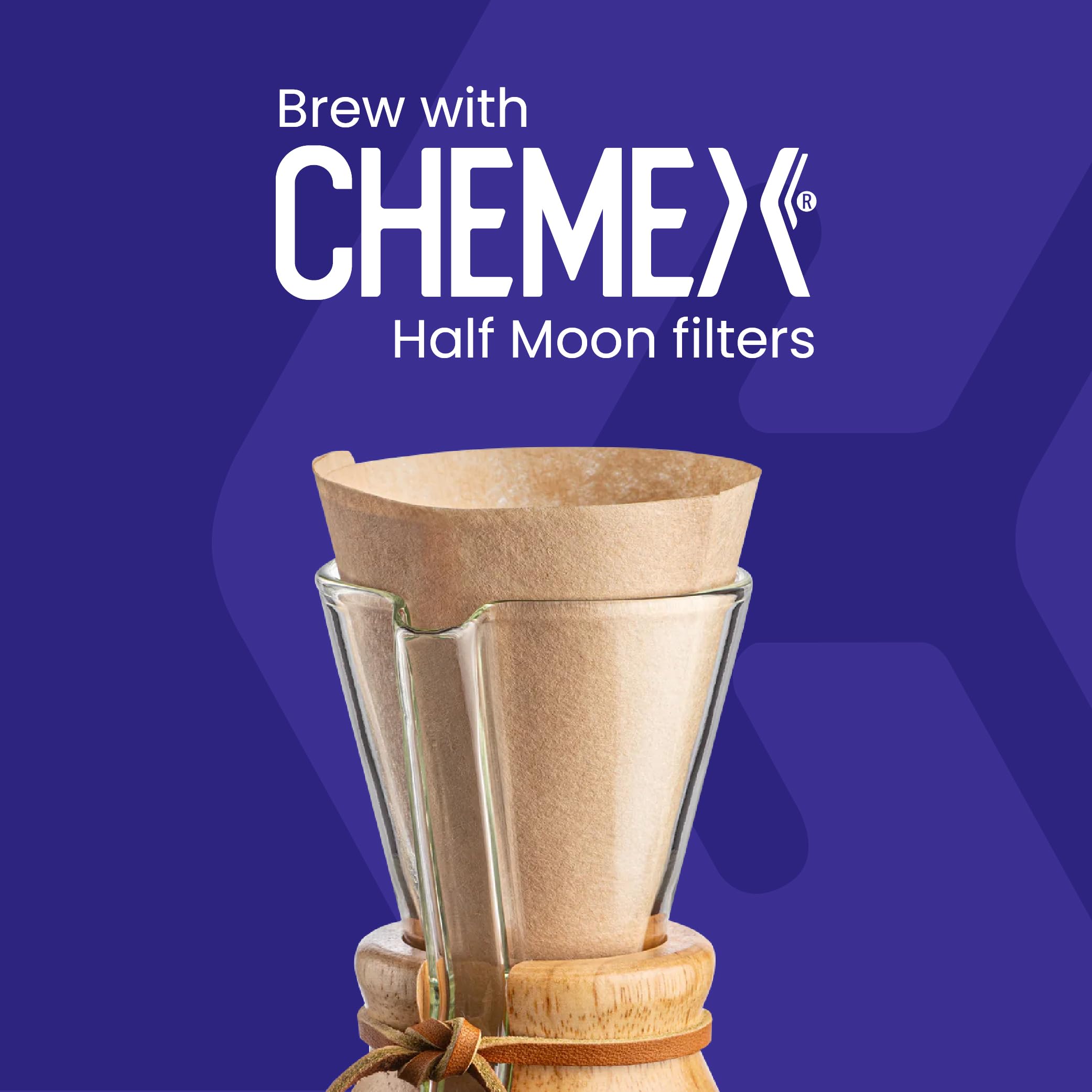 Chemex borosilicate glass construction resists odors and residues for lasting flavor clarity.