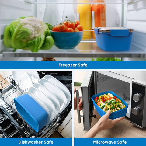 Cherrysea dressings container and forks included for convenience