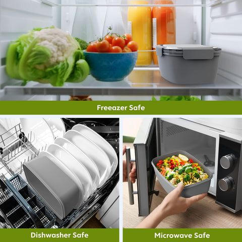 Freezer-safe for prep-ahead lunches and cold storage.
