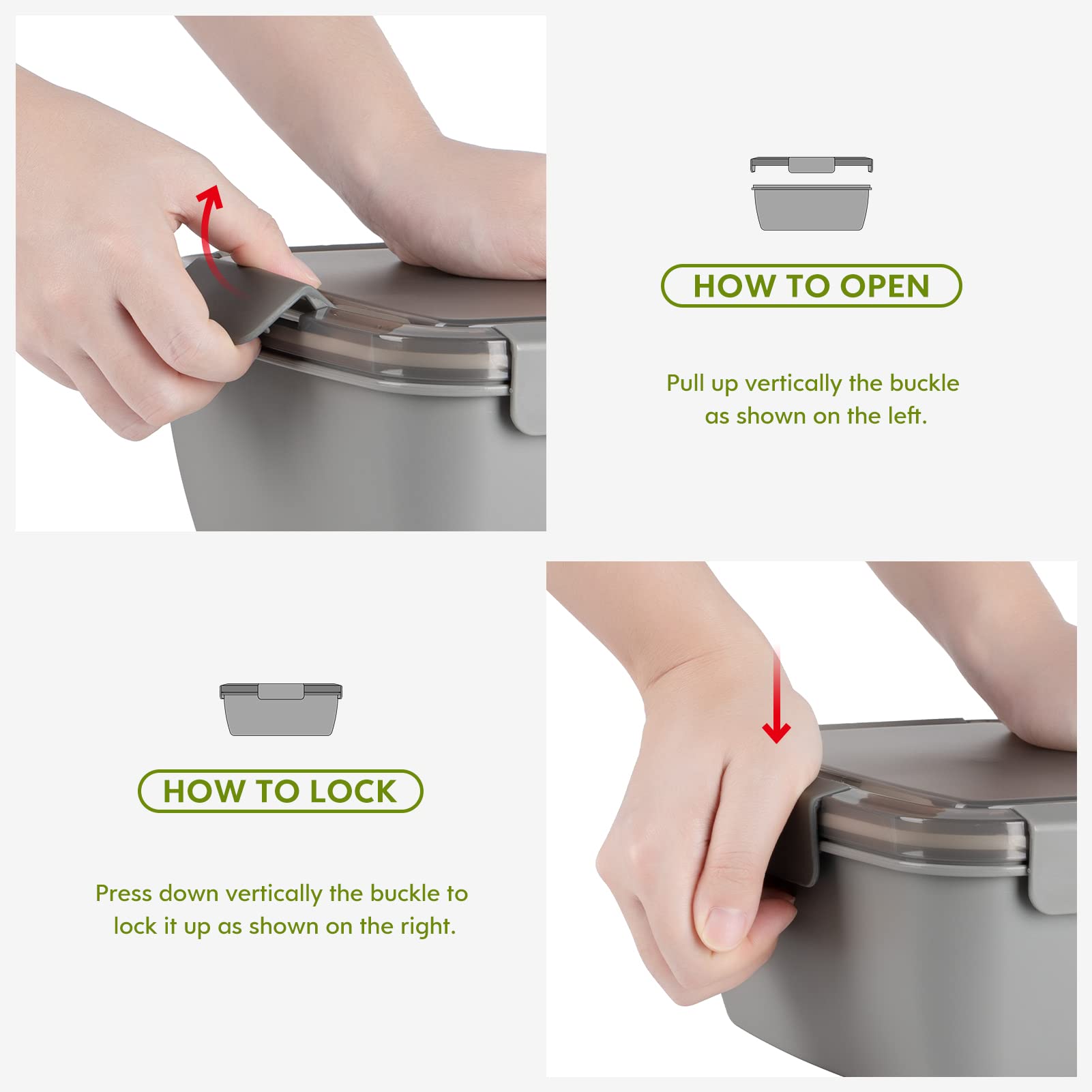 Comes with two salad forks for convenient meals anytime.
