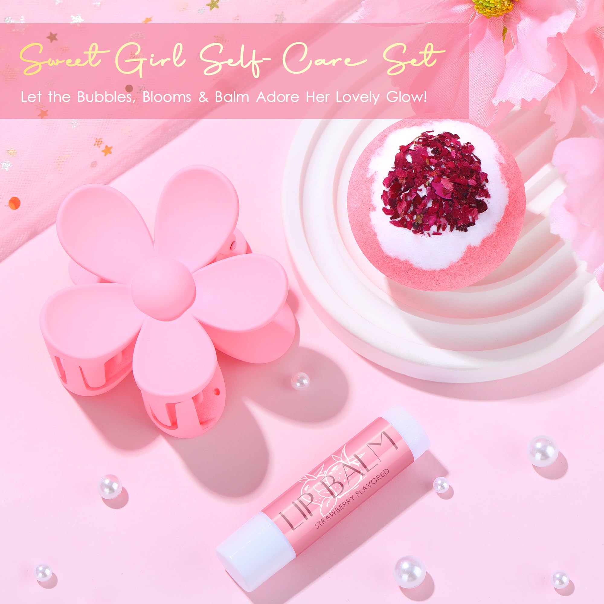 CHESACE flower hair clip adds playful touch to festive looks