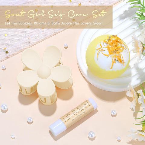 CHESACE flower hair clip adding playful detail to hairstyles