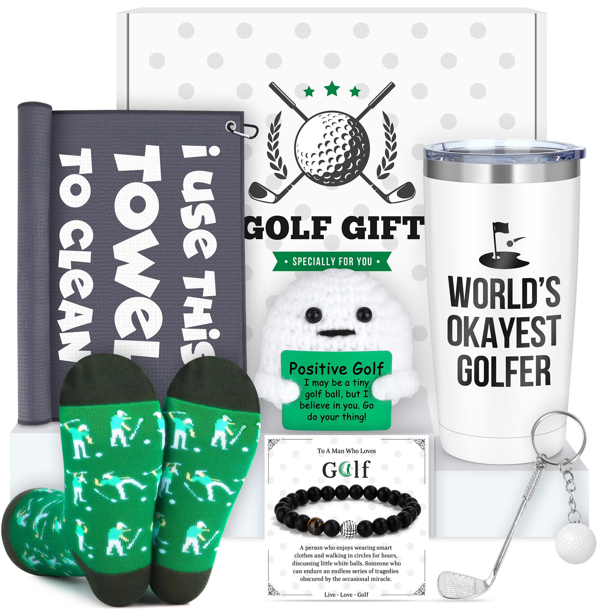 CHESACE golf tumbler 20oz keeps drinks hot or cold on the course