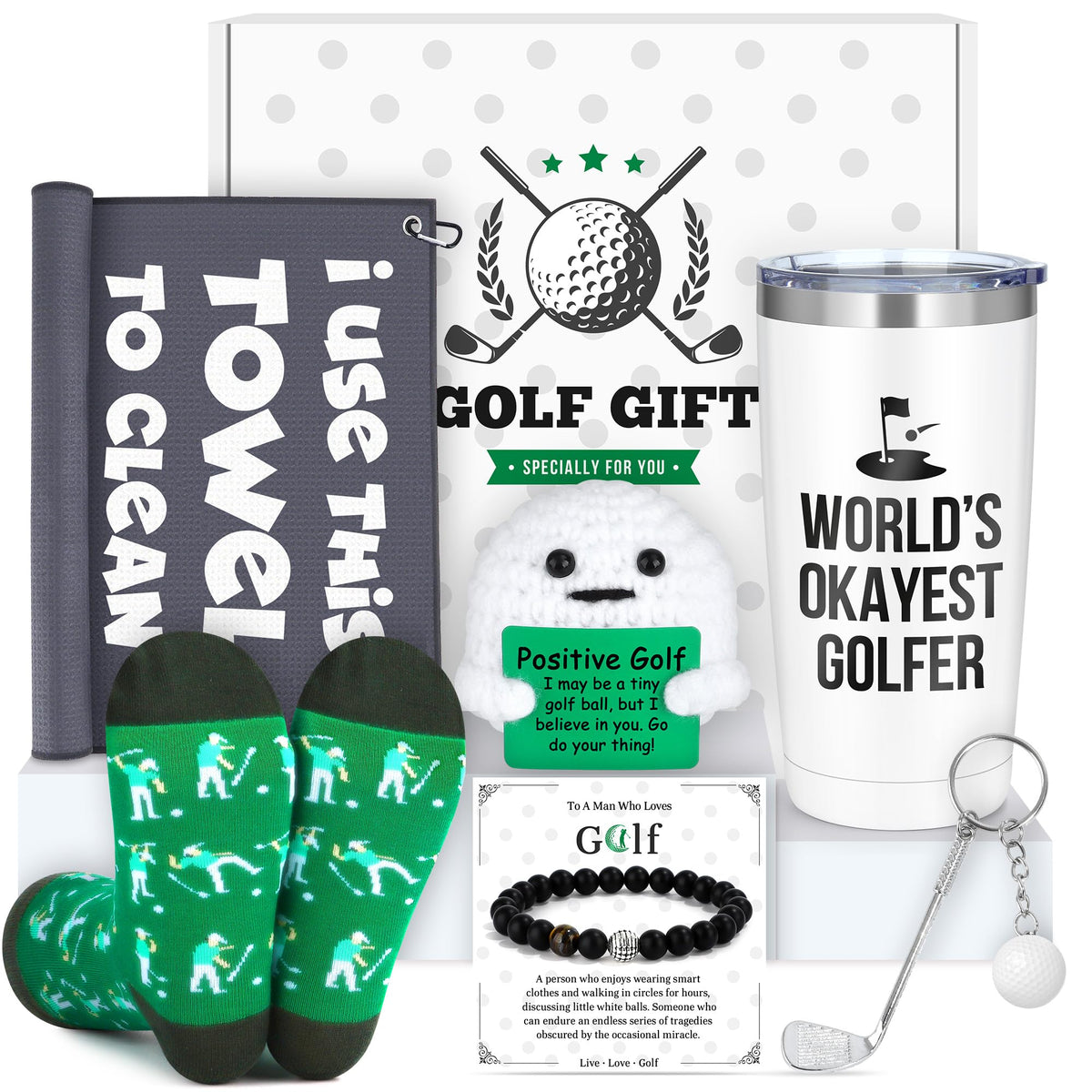 CHESACE golf tumbler 20oz keeps drinks hot or cold on the course