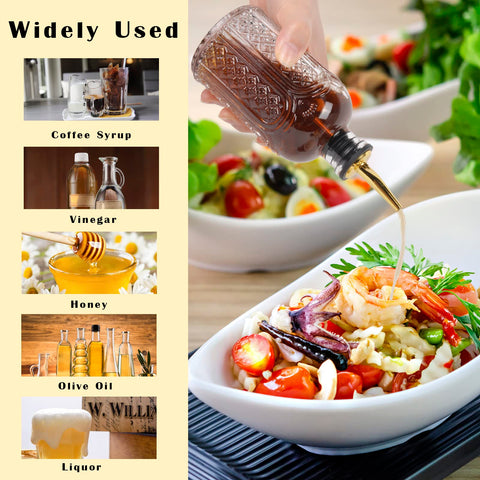 ChezMax multi-use bottle ideal for syrup, oil, honey, and vinegar