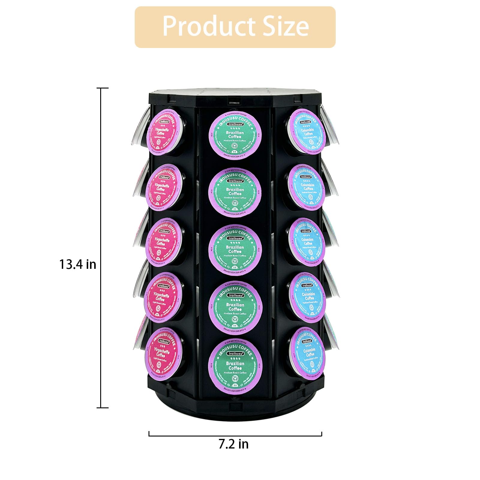 CHICBAKE K Cup Holder fits kitchens and offices with a sleek, space-saving silhouette.