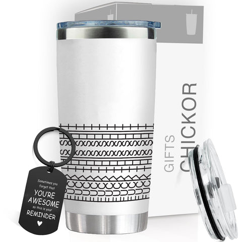 CHICKOR Funny FTS hidden-message-tumbler reveals message and keeps beverages hot or cold.