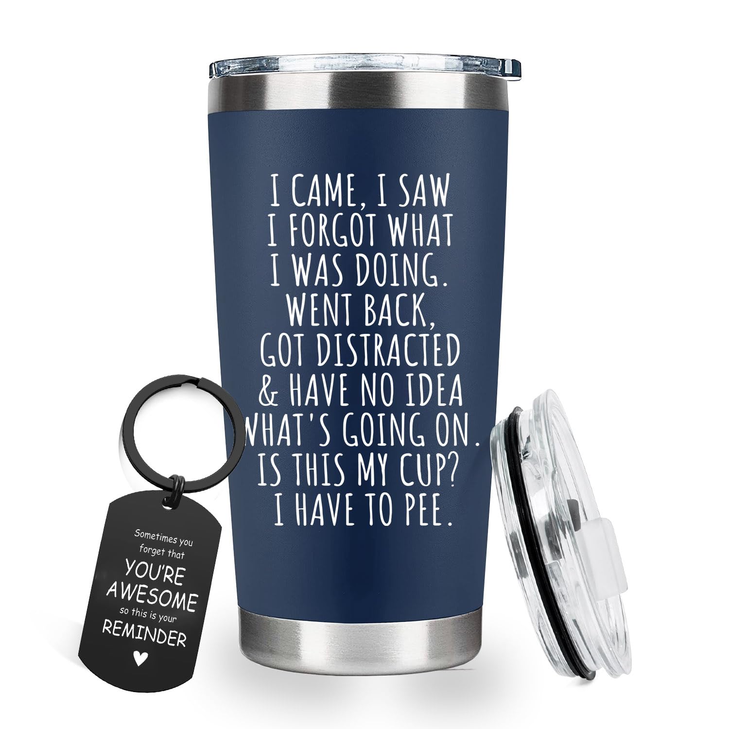 CHICKOR I Came I Saw I Forgot mug front view, humorous retirement design.