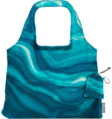 ChicoBag Vita tote folded in pouch for compact, ready-to-carry storage