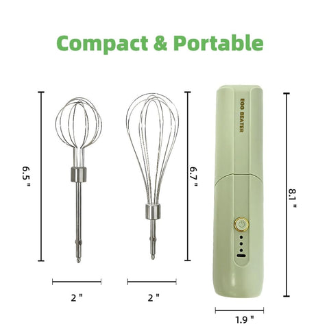 Compact kitchen companion Chidoyii mixer rests on the counter for tidy storage.