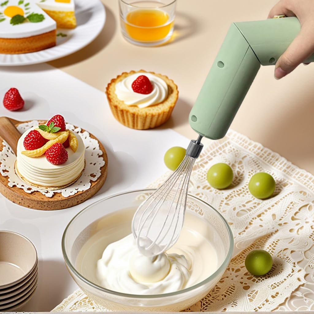Detachable whisks by Chidoyii enable quick texture changes for recipes.