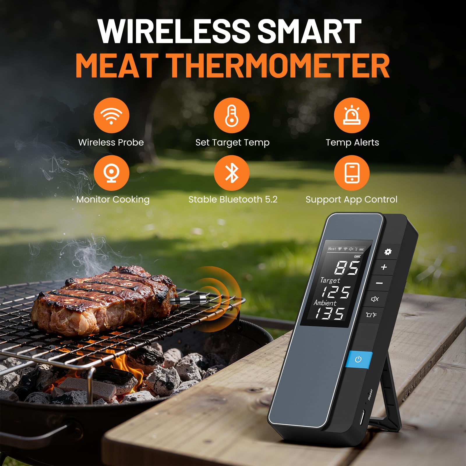 Chihod app interface showing remote monitoring and alerts for better cooking results