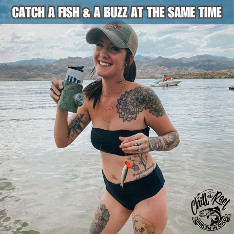Chill-N-Reel includes 8 lb test sinker.
